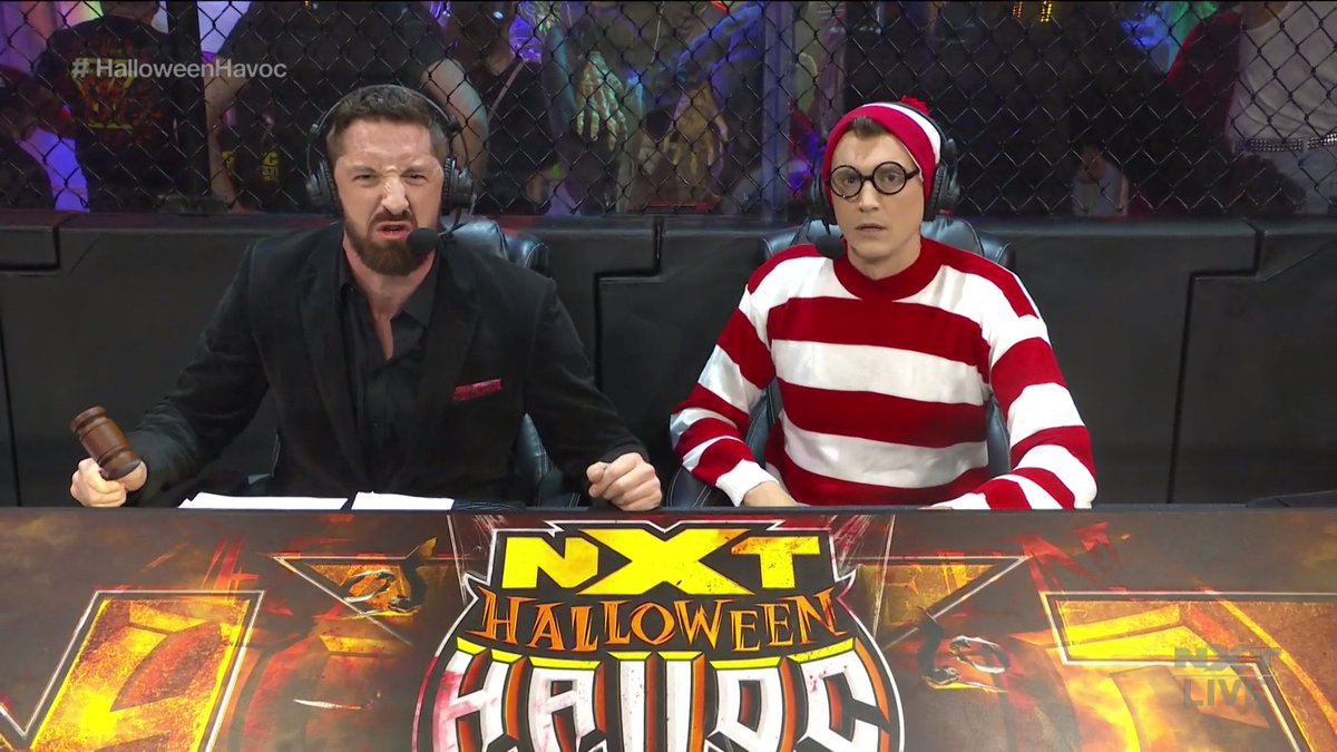 DevelopPodcast's tweet photo. ⚠️NEW PODCAST⚠️

@LiamAStewart, @MichaelFarrer92 and the returning @Innes_McVey cover (but mostly gush about) #WWENXT #HalloweenHavoc!

They argue why it's one of the strongest NXT shows EVER and laugh about how average AEW was in comparison.

Listen here:
https://t.co/3XsqFDJ9hm https://t.co/SxhNqq5esp