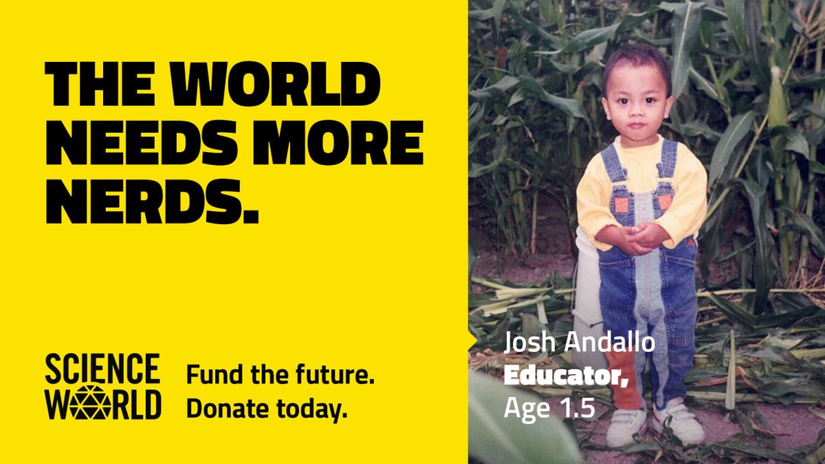 scienceworldca's tweet image. From the Great Bear Rainforest to Vancouver Island to Columbia Valley, this piano-playing choir singer also delivers computer skills across BC as our #SWTechUp Facilitator.

Please give today so Josh can keep honing his algo-rhythms, bit by bit. bit.ly/sw-nerds