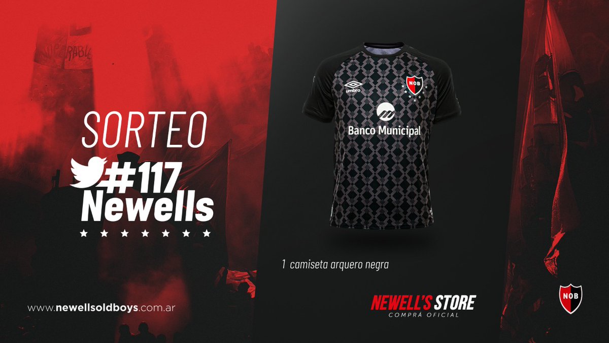 Newells's tweet photo. Te regalamos una camiseta de arquero 2020, modelo negro y gris de @UmbroArgentina 🧤

🔁❤️📱 RT, like y respondé este twitt con #117Newells para participar. https://t.co/qvgc1UIXrX