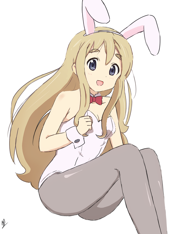 琴吹紬 「バニコス ムギちゃん 

#けいおん 」|MA-2㌠のイラスト
