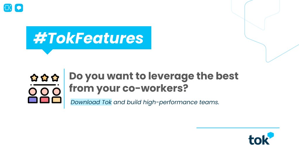 OktanaCorp's tweet photo. 🚨How can you enhance your performance in your company? Simple. Be connected. 🛰️
➡️Download Tok and communicate better: https://t.co/4KwXZi9Oak
-
#TokForTalks #TokFeatures #SalesforcePartner #Salesforce #TokTuesday #AppExchange #InternalCommunication #Teamwork #Skills https://t.co/JH56qjabSB