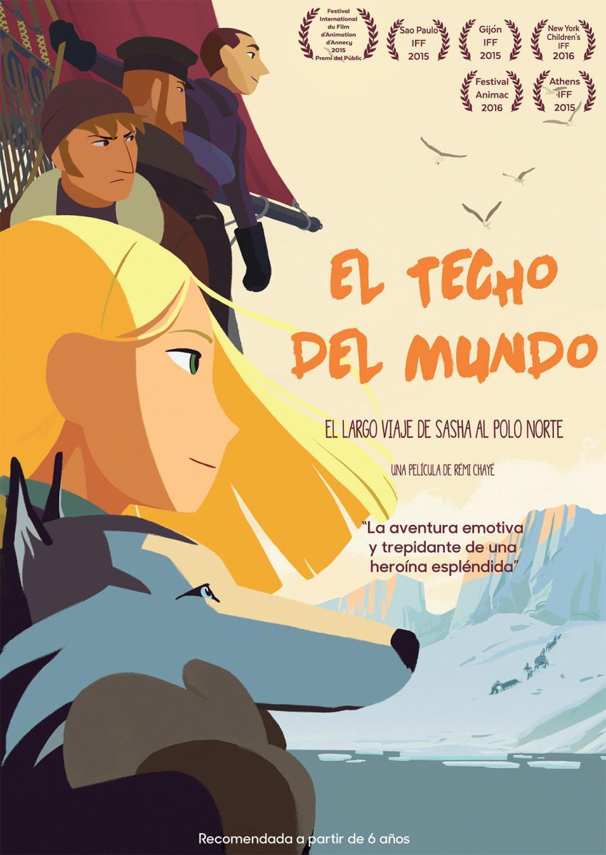 cineyeducacion's tweet photo. Excelente película de animación en @Filmin #ElTechoDelMundo Sasha es una joven rusa que se lanza a buscar el barco de su abuelo, Olukin, un explorador famoso que no ha vuelto de su última expedición a la conquista del Polo Norte. #Cineyvalores #cineyeducacion https://t.co/RzW4r2VQ2r
