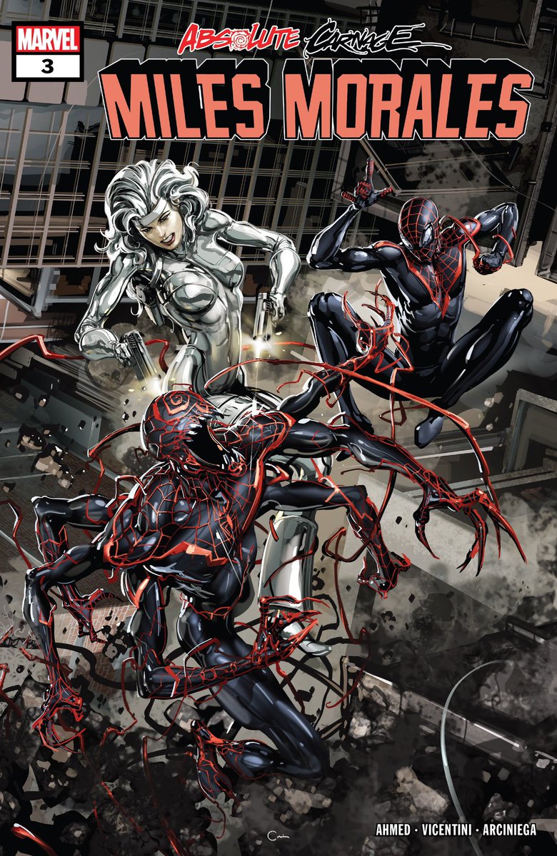 Absolute Carnage: Miles Morales Issue 1 - Issue 3 Carnage’s Grip