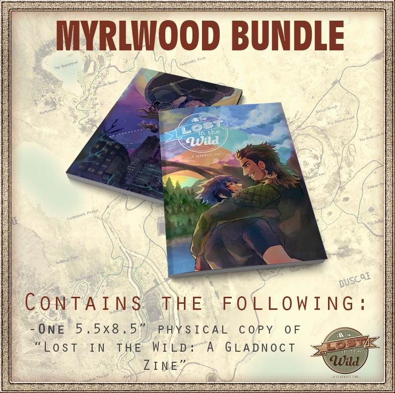 If you missed out during the preorder period or are on a budget, we have our Myrlwood (book-only) bundle available in the store! Also available are B-grade books for a discounted price. More info in the store!

🏕️Store open until November 9th!🎣
lostandfoundzines.bigcartel.com