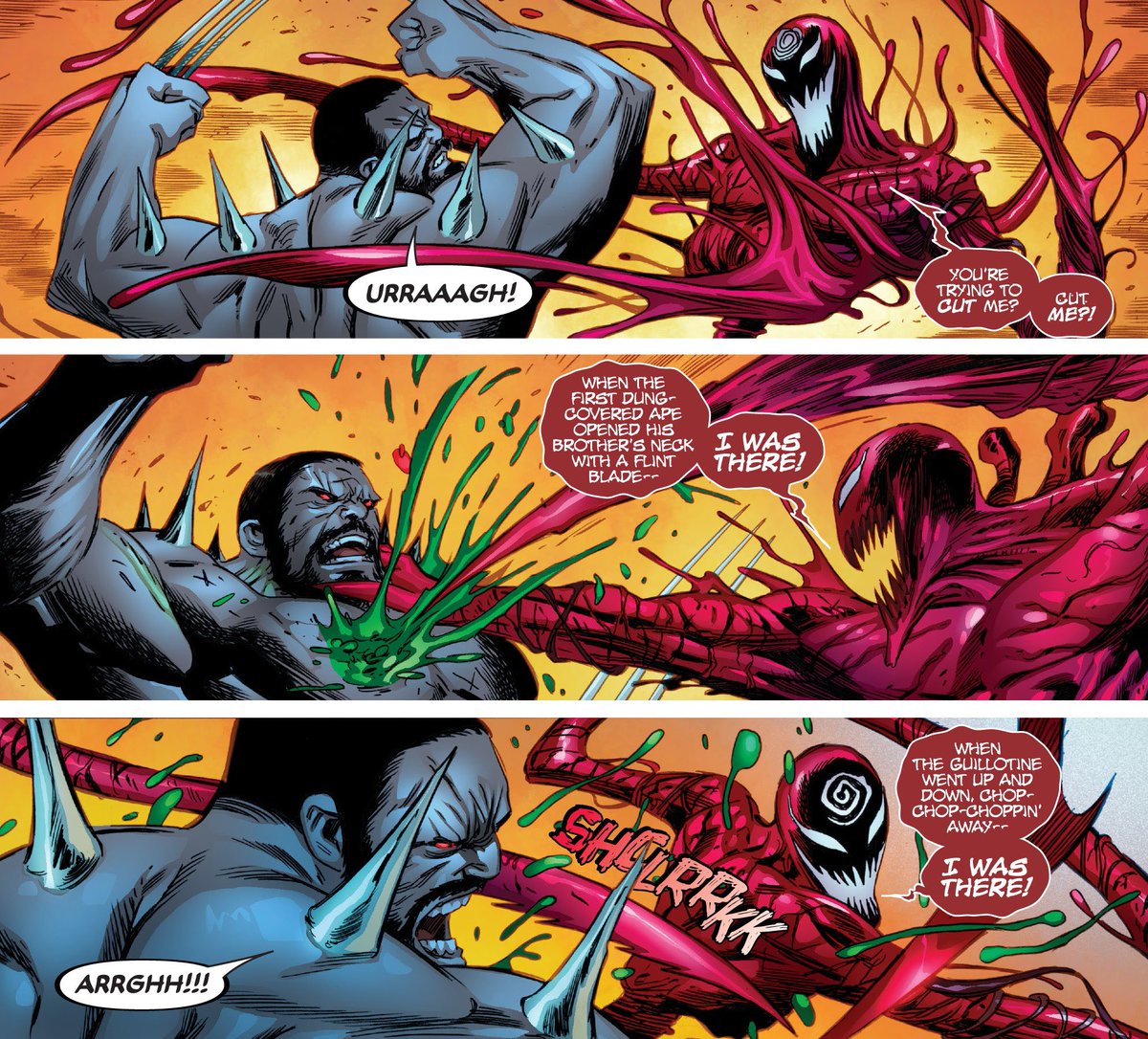 Absolute Carnage: Weapon +Weapon-H Clashes With Carnage