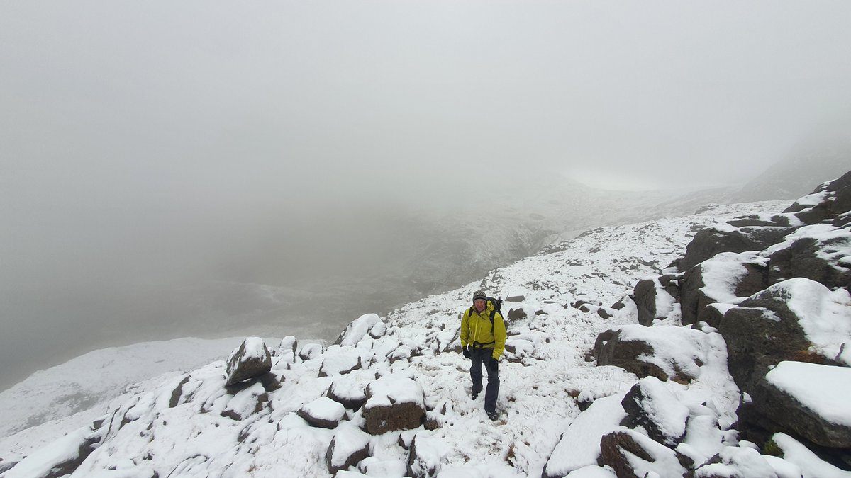 ClimbGB's tweet photo. Fantastic to be out in the snow on Great End in the Lake District with Paul today.
#LakeDistrict #Cumbria #snow https://t.co/YDpGQOsFca