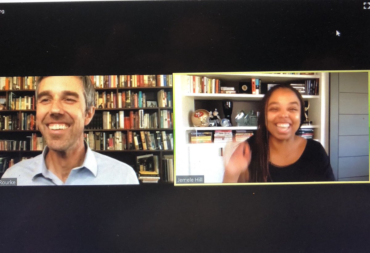 BetoIllinois's tweet photo. Real chemistry and excitement between @BetoORourke and @jemelehill today as she fired up all the @poweredxpeople volunteers making βοΈβοΈβοΈ to #FlipTexasBlue
Still time to join us as @vgescobar is up next!!
#LFGTX #CallingTexas #poweredxpeople https://t.co/FLswZPxJAF