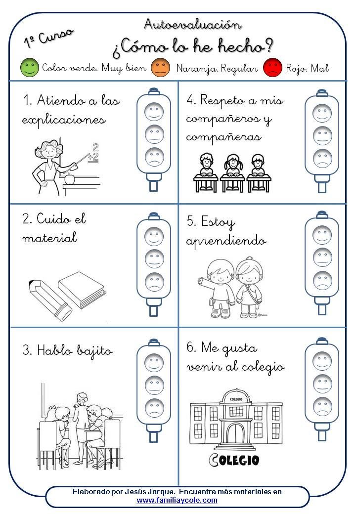 Luciadepaco2's tweet photo. Una forma de autoevaluación para los más pequeños. En lugar de evaluarlos con calificaciones que afectarán en su desarrollo personal y por tanto en su rendimiento escolar. No hay nadie peor que otro, y se le debe decir y demostrar a los niños y niñas. #educalabEDU https://t.co/usCdGzW5ch