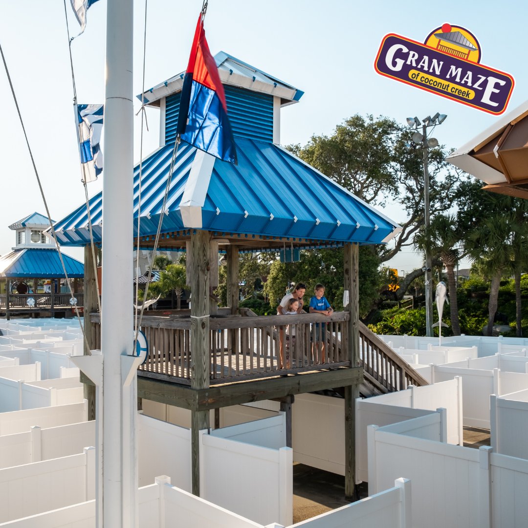 CoconutCreekFun's tweet photo. Put your navigational skills to the test! Will you conquer the Gran Maze?
#minigolf #granmaze #realfunbeach #panamacitybeach #hey30a #visitpcb #30a #30agetaway https://t.co/i7hC2OM3gG