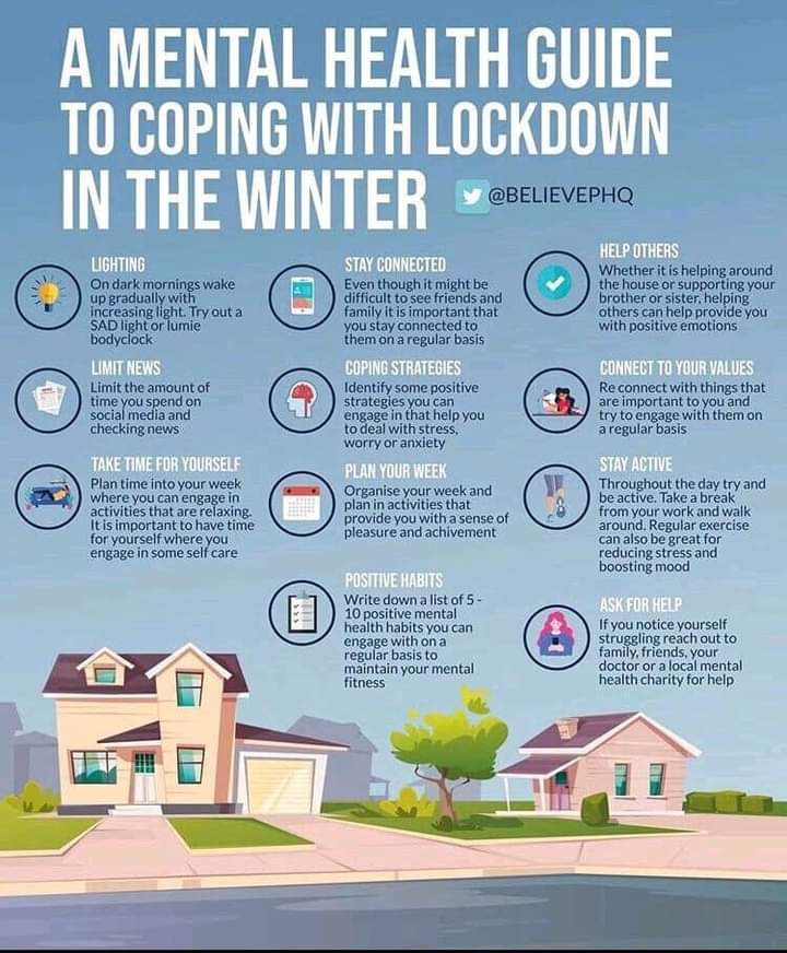 1stAidOrg's tweet image. How to cope with lockdown in winter