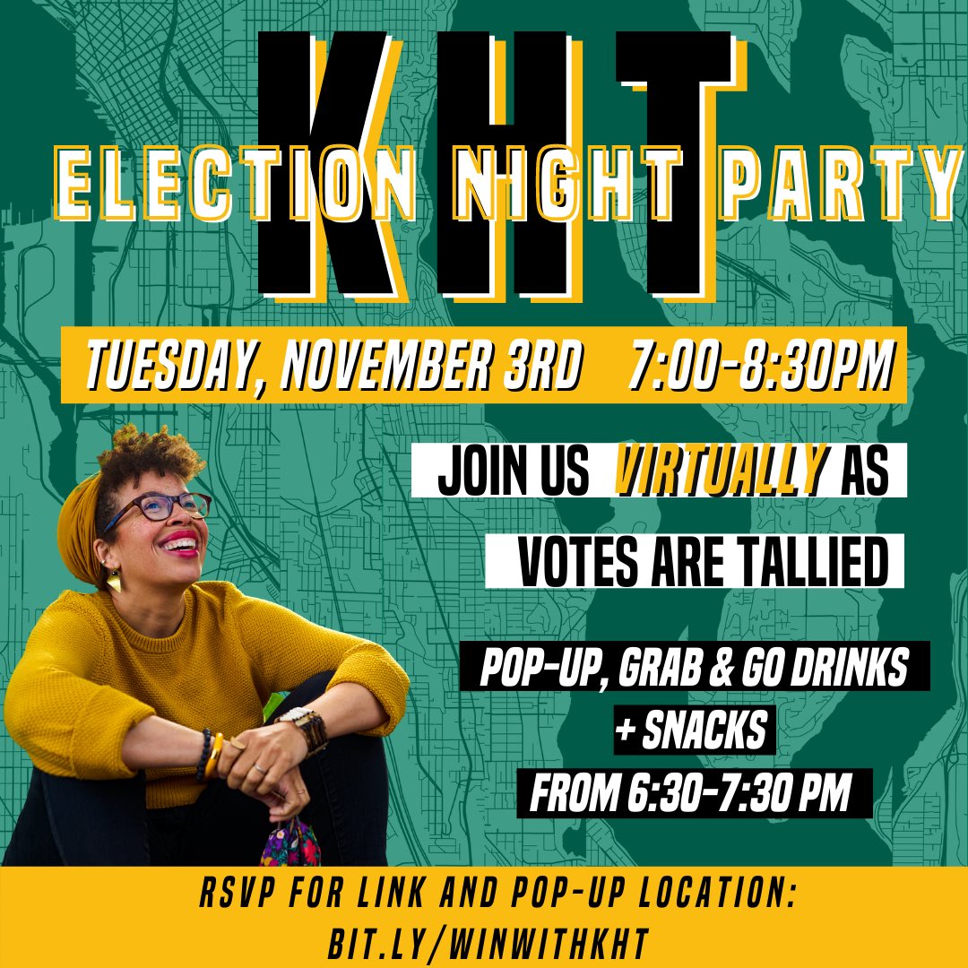 ✅ Vote for Kirsten

🗳 Drop your ballot in a dropbox before 8pm

📞 Call 5 friends to remind them

🎉 Party with us online at our Facebook and YouTube livestream at 7pm!