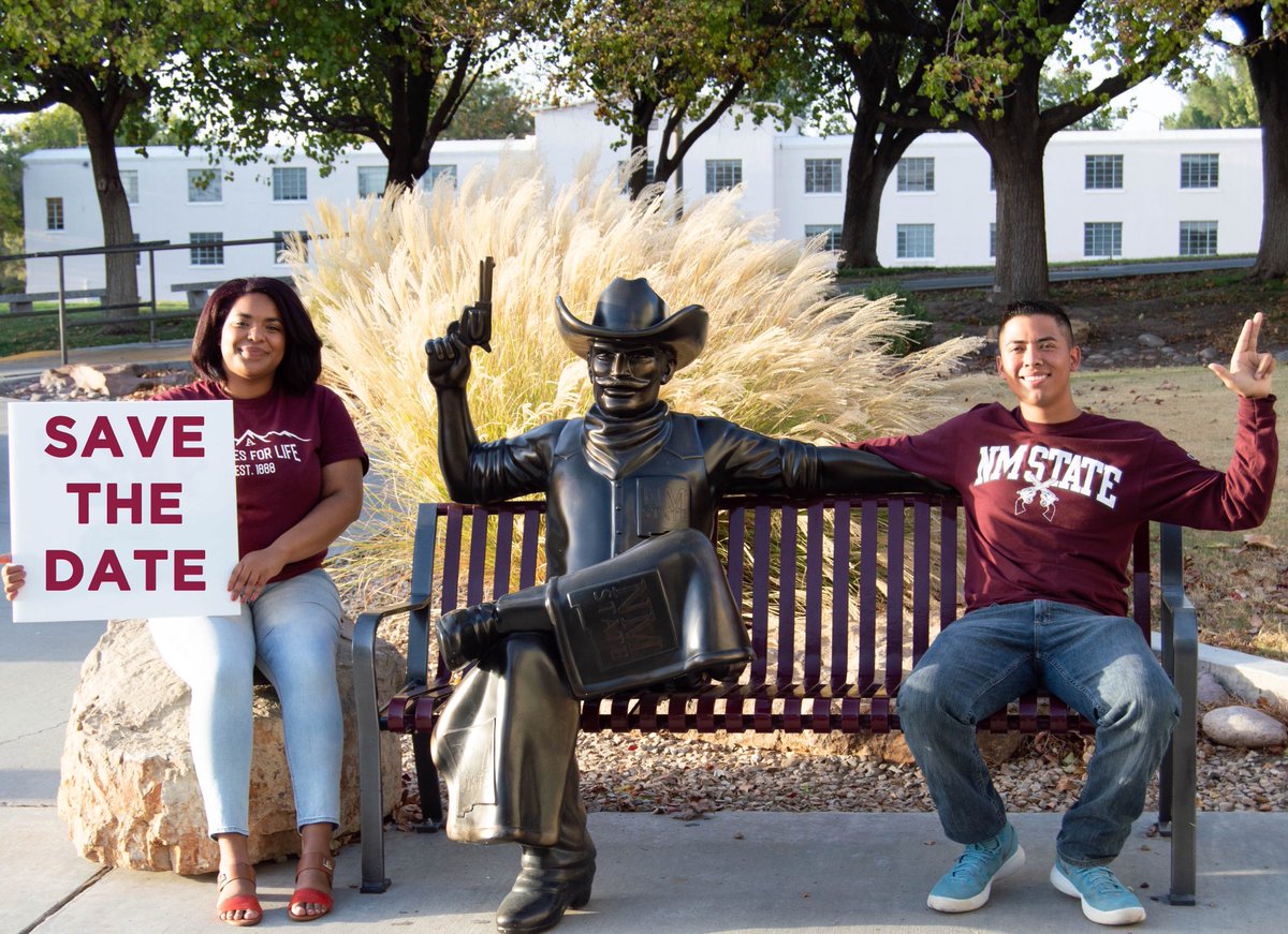 NMSUAlumFriends's tweet photo. Save the Date: T U E S D A Y | D E C E M B E R 1. Join us as we come together to make an impact for students at NMSU. Visit https://t.co/6skxfOjd1T for more information. #GivingTuesday #nmsu #supportNMSU #NMSUalumni #lascruces #nmsugivingtuesday https://t.co/83HfHxnsJ4