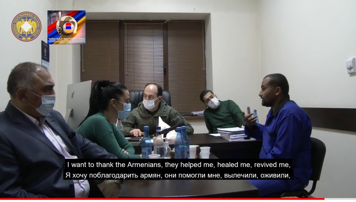 5 days he was injured. Hell, who is the writer of these story. And yes he moved freely to the Armenian Side according to him.Such a dumb story.