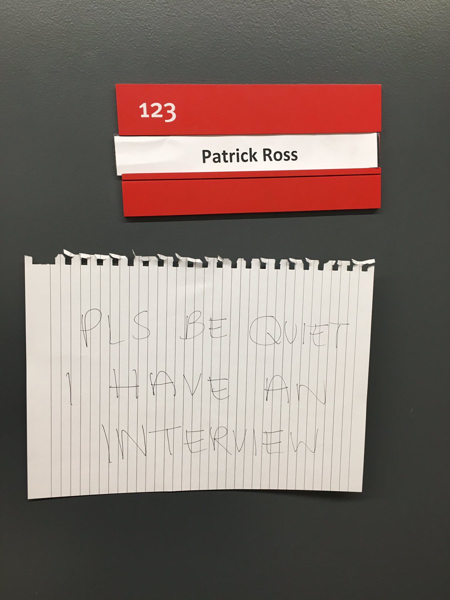 Good luck to Patrick. Currently in his interview for Harvard!