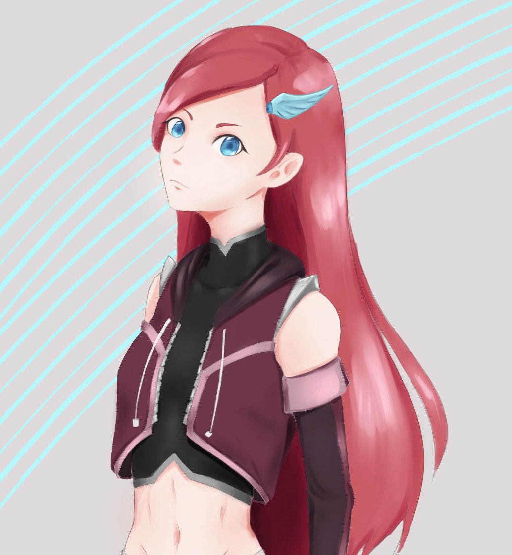 Redisigning of my OC Marz’s outfit. I like this one so much better than her original

#animegirl #OC #digitalart #ArtistOnTwitter