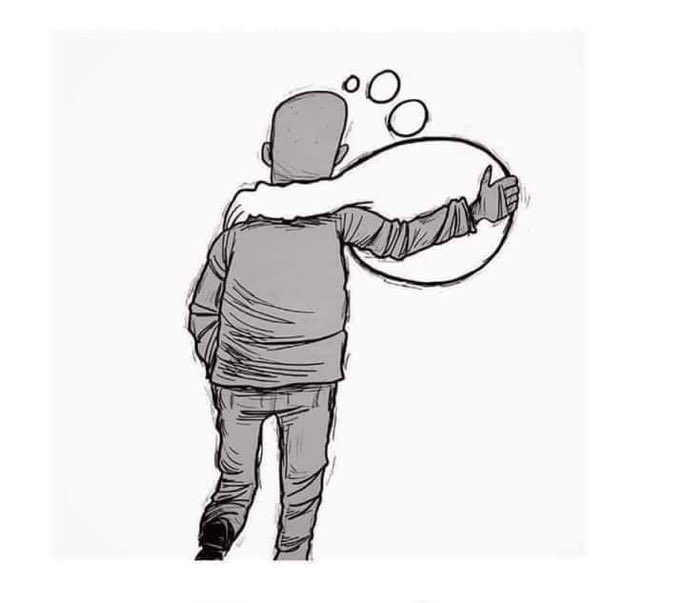 "وفي النهاية أنت معك نفسك فقط".