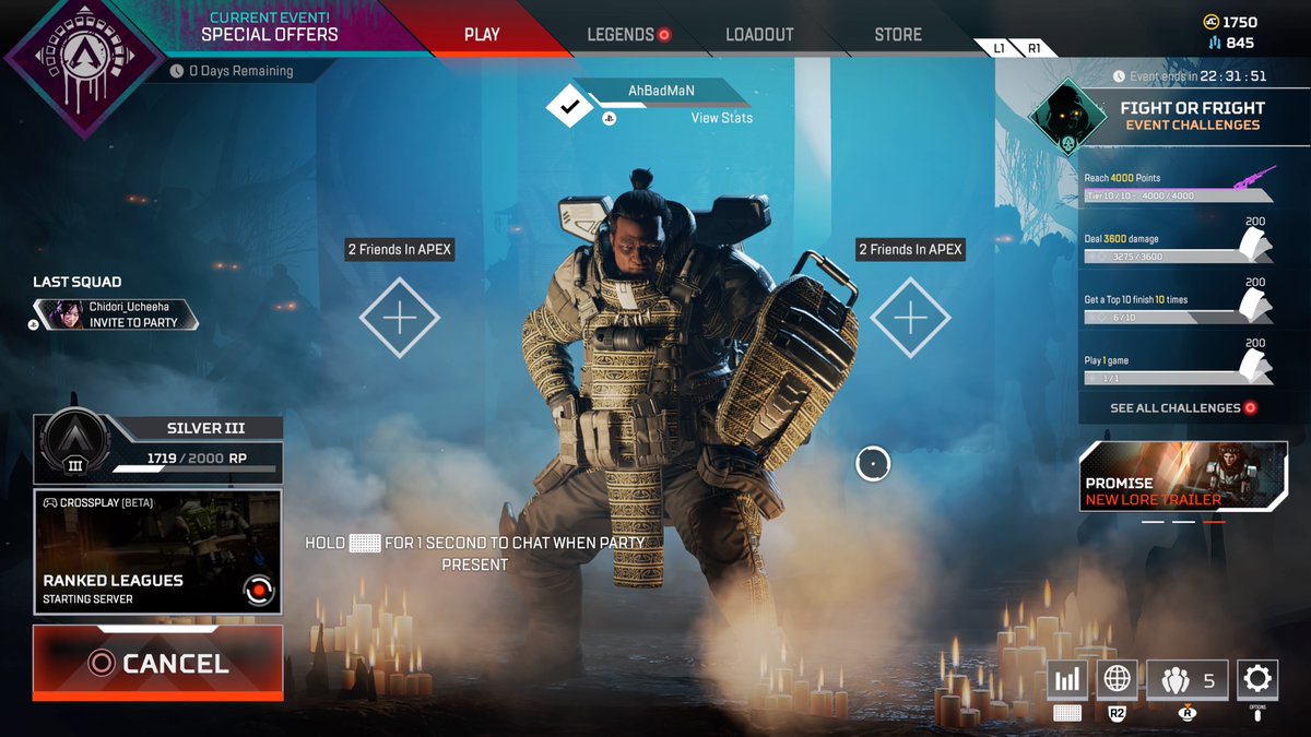 AhBadMan2's tweet image. Started my rank grind late but it my first time ever to make Silver. #gitgood #Apexlegends #ps4 #Gaming #PS4share