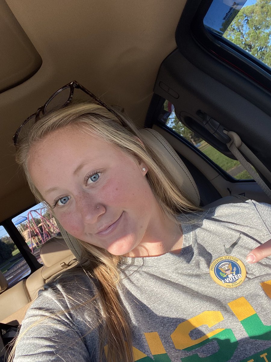 nsusoftball's tweet photo. 𝔾𝕆 𝔾ℝ𝔼𝔼ℕ! 𝔾𝕆 𝔾𝕆𝕃𝔻! 𝔾𝕆 𝕍𝕆𝕋𝔼!
#SpartansVote #YourVoteMatters #WeAreEnough #ItsAMindset #Behold https://t.co/J5wMAA3lfV