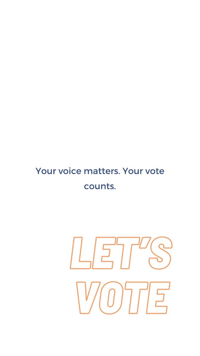 BSU today’s the day. Let’s see the changes we want for ourselves and our families. Vote!

If you’re not registered, you are still able to register and vote today. Don’t miss this