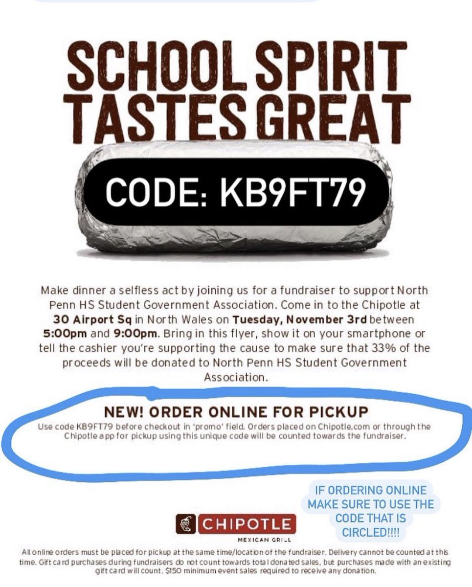 North Penn HS SGA tweet media
