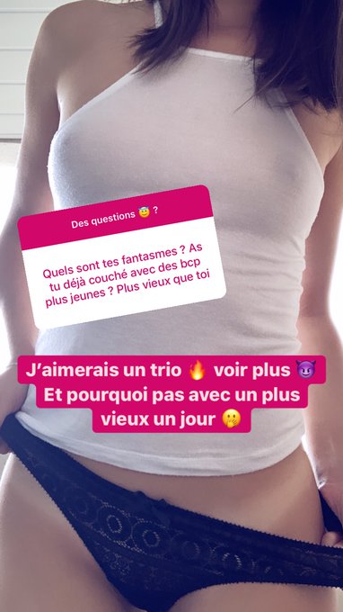 Apparemment c'&eacute;tait trop hot pour Instagram 😅, heureusement qu'ils n'ont pas vu mon MYM alors 😈 https://t