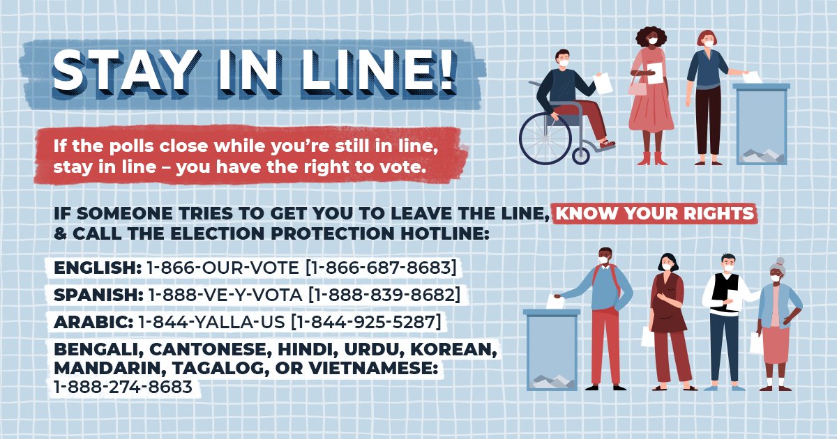 IndivisibleTeam's tweet photo. 🚨 Only one hour left until polls begin to close in Indiana and Kentucky!

If you still haven't voted, what are you waiting for? Get all of the information you need here: https://t.co/PbebAZob1u

Stay in line if you're still waiting to vote when your polling place closes! https://t.co/H2wBeJ1Xm1