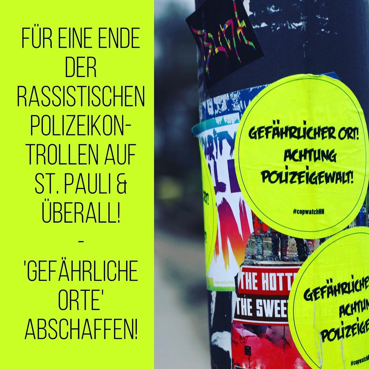 copwatch_hh's tweet photo. Am 10.11.20 um 9:30 Uhr findet der 3. Verhandlungstag in einem Prozess bzgl. #RacialProfiling statt. Ein Bewohner St. Paulis hatte vor dem VG geklagt. Zeigt eure Solidarität mit dem Kläger &amp; kommt zahlreich! #CopwatchHH #norphh #Polizeiproblem https://t.co/4cRyokivSC