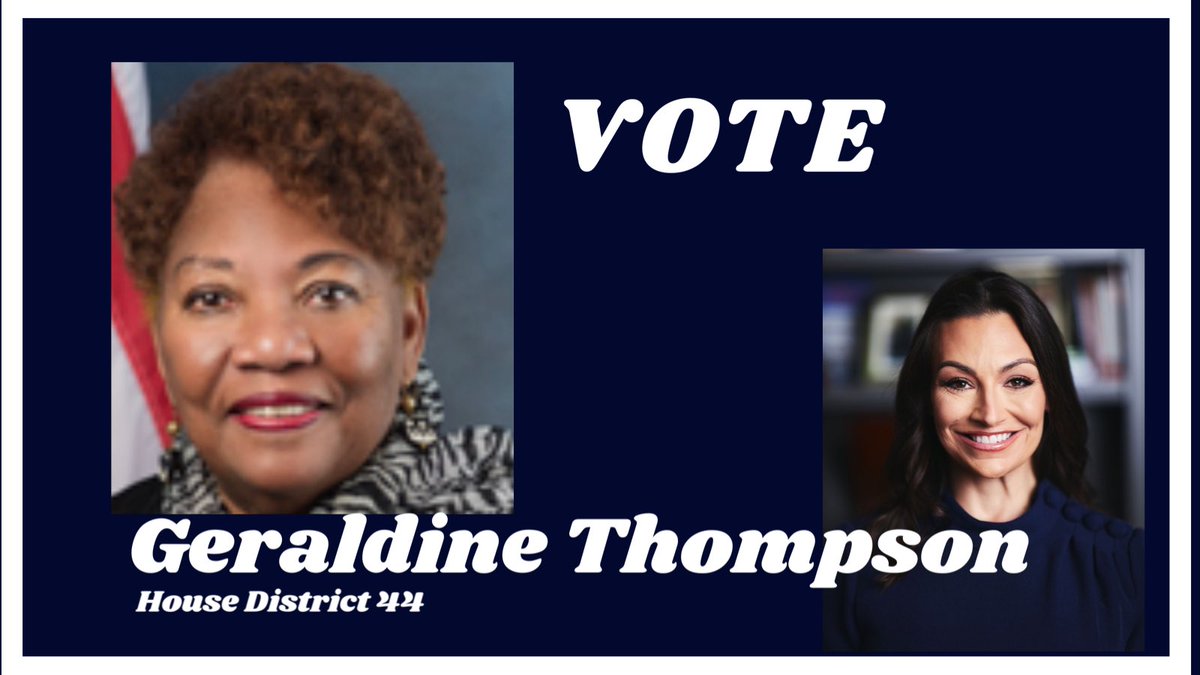 Central Florida has a fighter in <a href="/electgeraldine/">Geraldine Thompson</a>! 

We need her leadership! Let’s #VOTE to send her back to represent HD 44!