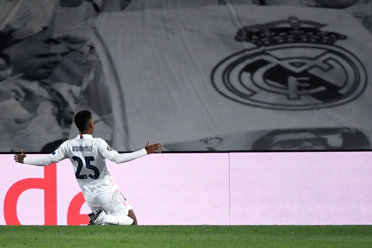 Entrou na partida e deu a vitória para o Real Madrid. Voa, menino! ⚡