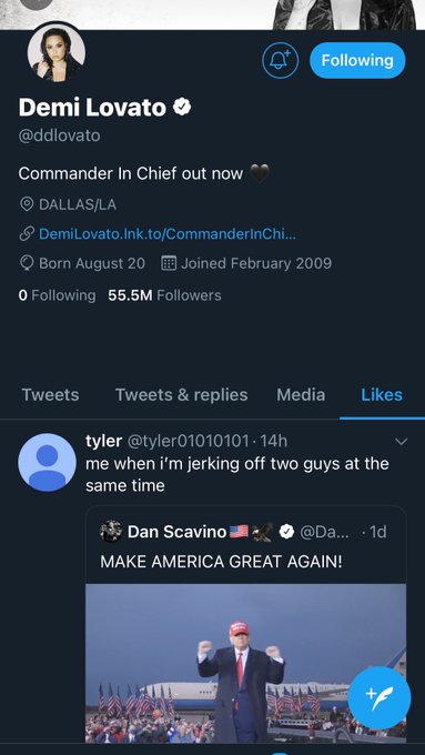 The fact that Demi liked this tweet LMAOOOO https://t.co/bKhD7KXJiN