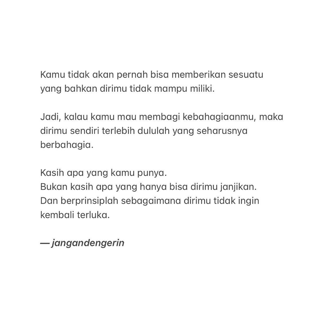 jangandengerin's tweet photo. Kasih apa yang kamu punya https://t.co/ihvrnlaYwg