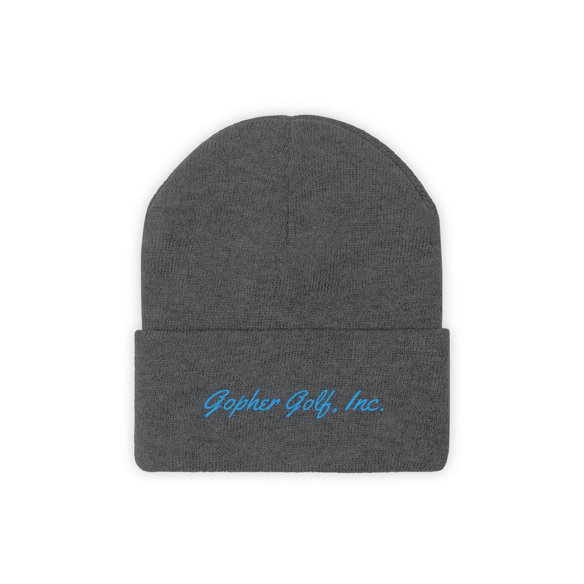 GopherGolfInc's tweet photo. Colder temperatures aren't going to stop us from playing the game we love. Pick up one of these awesome Gopher Golf beanies to keep you warm out on the course. We offer four different colors to choose from and each one is 100% acrylic. #Golf #PGA #Mindset #fall https://t.co/HhlTCoW0U3