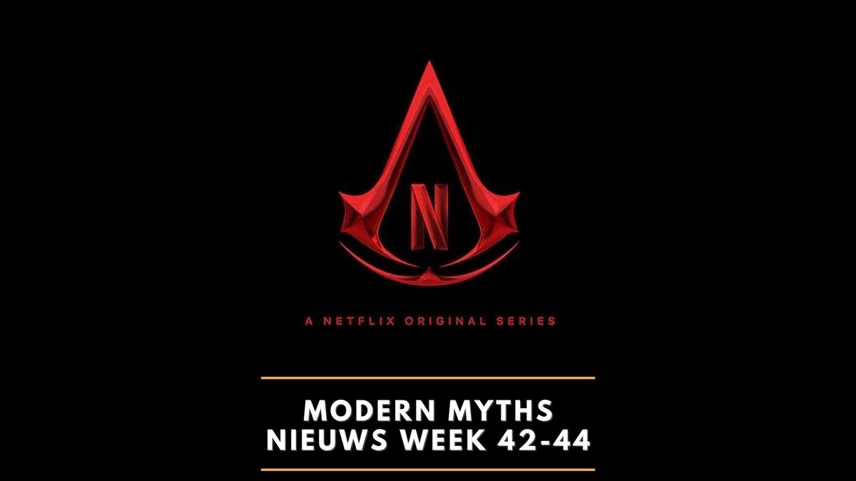 ModernMythsNL's tweet photo. Modern Myths Nieuws wk 42-44:
- #Netflix #AssassinsCreed series
- #HorrorBox van #AliceCooper
- #EdgeZero 2019 bundel
- #WorldFantasyAwards 2020 winnaars
- Eerbetoon aan #SeanConnery
- #MonkeyIsland Anthology
https://t.co/X9hKZOMKzf
@NetflixNL @UbisoftNL @FitzGames @EdgeZer0 https://t.co/UnNKEeXSY3