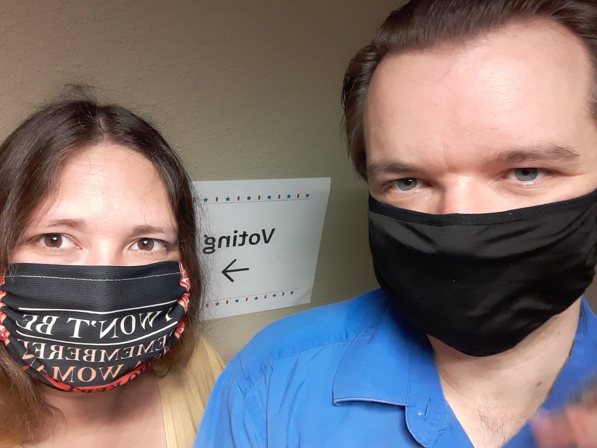 MnShawna's tweet photo. We voted! Have you? #2020Elections #CountEveryVote #Decision2020 #BattlegroundState #Elections2020 #minnesotavotes #shawna4mn https://t.co/5vvvU6PMvY