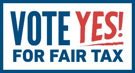 Just a few hours left to vote YES for the Illinois #FairTax! Head to your polling place and look for the Fair Tax amendment at the start of your ballot and check “YES” for a tax cut for 97% of taxpayers and billions for our schools, seniors and communities! #VoteYesforFairTax