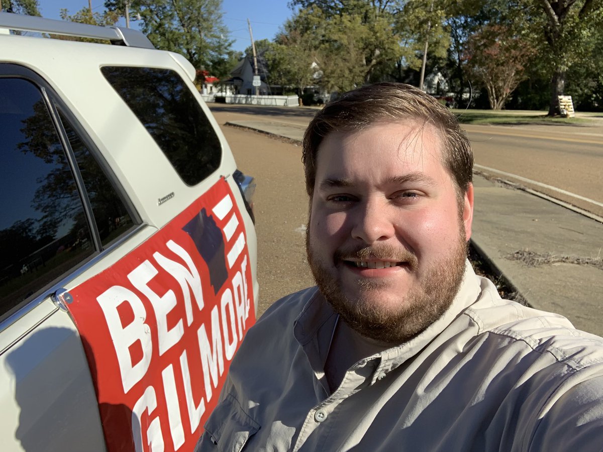 lbengilmore's tweet photo. It’s been a fun day of waving, sign holding, and cheering my fellow Republican candidates all over the district! I have some awesome supporters! #BenGilmoreforStateSenate #vote2020 #VoteRed2020 #arpx https://t.co/sQR70BraKW