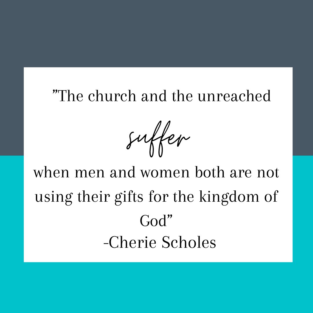 TheSummitInst's tweet image. A quote from the teaching topic on women in ministry.