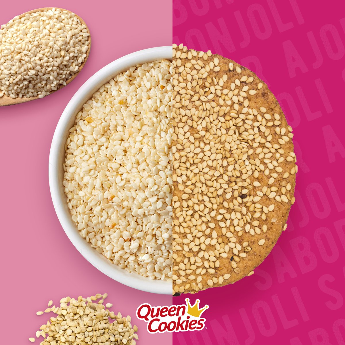 QueenCookies's tweet photo. Las propiedades y los beneficios del ajonjolí, en una galleta. 🍪👌🏼 https://t.co/6C7rKDk9jB