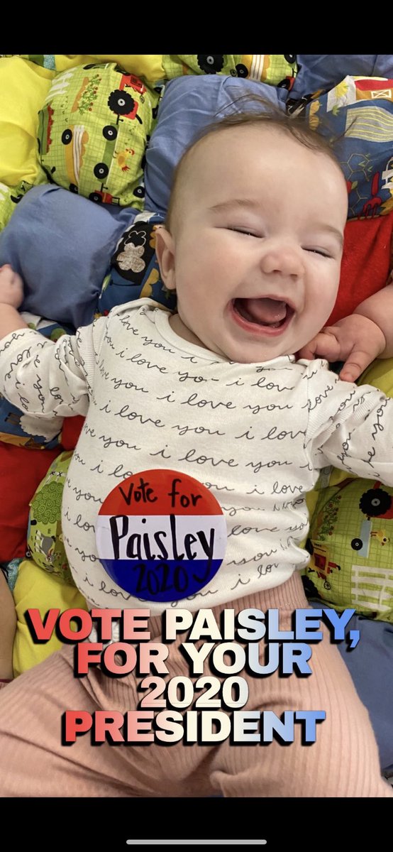 MindyAnnEllerbr's tweet photo. When voting please consider all candidates even my niece Paisley! https://t.co/qy3tISuWkc