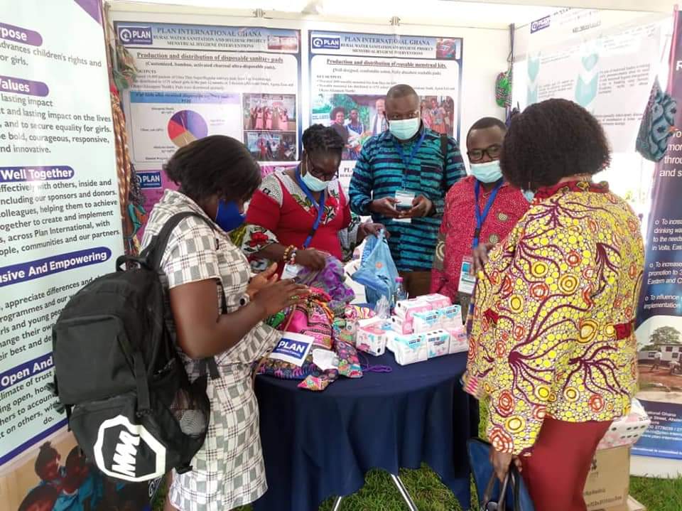 PlanIntGhana's tweet photo. Our RWASH Project team participating in MOLE @ 31 WASH Conference currently ongoing in Accra.
#RWASH
#menstrualhygiene https://t.co/Gknrbm2jju