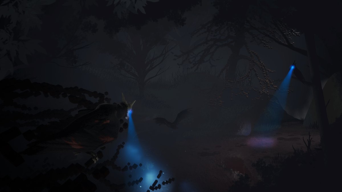 LightYourMemory's tweet photo. Don't fear the creatures in your way and, in case you find yourself lost, remember: follow the light of the fireflies.

Play Memories of Fireflies now:  https://t.co/AgxAq05WF2 #ConceptArt #IndeDev #IndieGame #Steam #DarkFantasy https://t.co/QQQ9DlUjWt