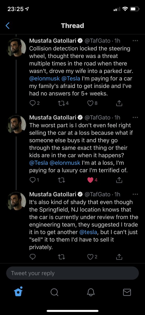 TomasHearty's tweet image. #teslaserviceissues #teslaautopilotissues #teslafsdissues