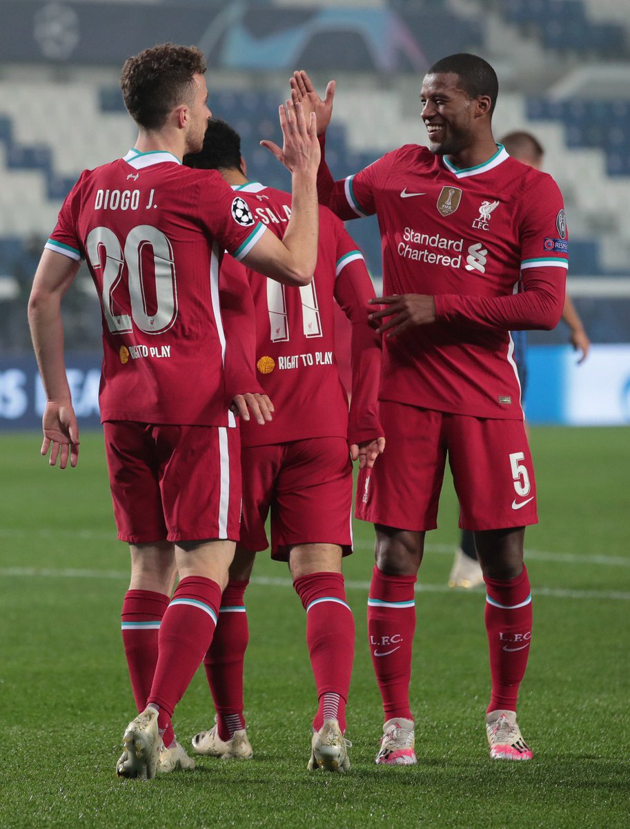 YESS🔥What a night! Amazing team performance and a special congrats to @DiogoJota18 ⚽⚽⚽ 👏🏾 #ATALIV #YNWA