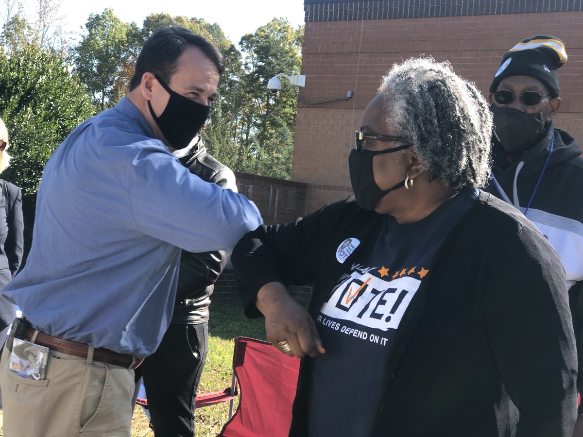 So glad to hear what’s on the minds of voters in Efland today. From health care to education to the environment, there’s a lot at stake in this election, and I’m grateful to have the opportunity to talk about these issues with North Carolinians.