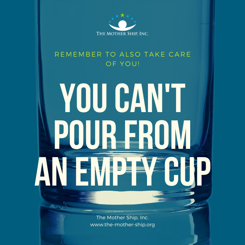 You can't pour from an empty cup! Refill your cup with a caregiver grant from The Mother Ship. Applications are open in 5 days!  #StayAnchored ow.ly/42GF50C3rjk