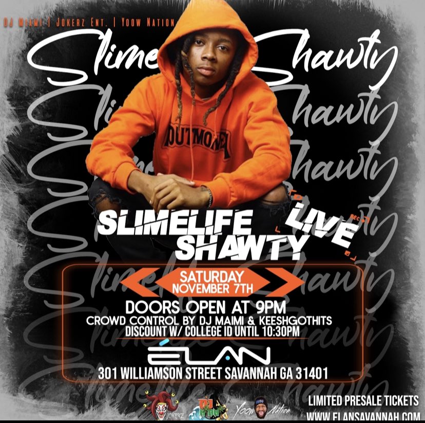 FreshAppealSSU's tweet photo. ATTENTION ⚠️❗️👇🏾

First Batch Of Presales Are Gone 
The Second Batch Is Online RIGHT NOW 🎟 (link in bio) 

GRAB THEM BEFORE THEY SELL OUT AGAIN 🤧

After they sell out
You CAN pay at the door🚪 

SNL @ Elan Nov 7th 📍 
Feat. SlimeLife Shawty🎥
@darealslimelife ✅ https://t.co/kcHfhuRYVJ