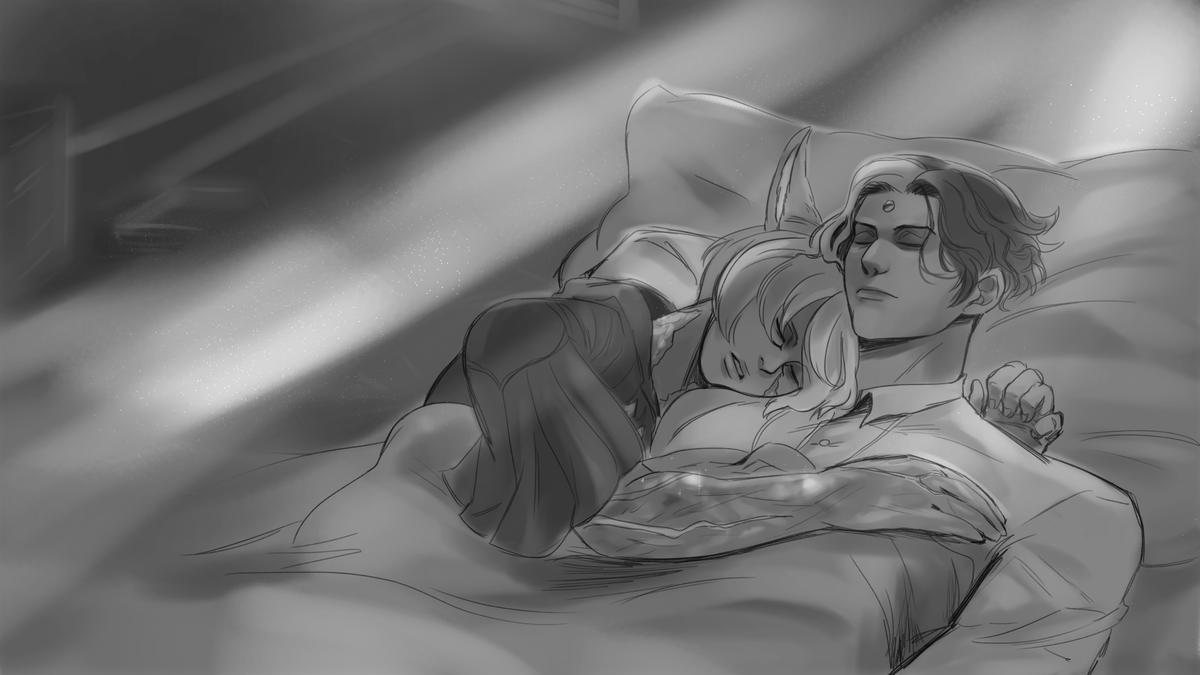 EctoJyunk's tweet photo. #exselchweek thread start! My first prompt isss napping/sleeping bc Ive been very sleepy too lately... https://t.co/EOV8RrhMdp