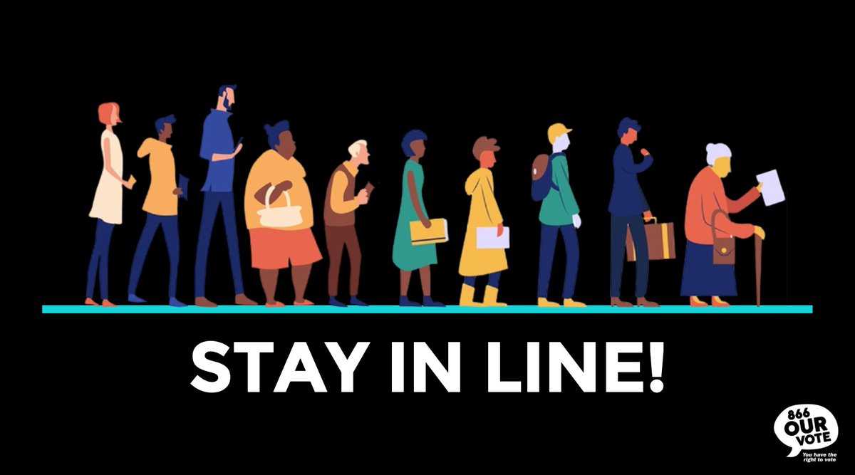 VotingforKids's tweet image. ⚠️ PSA ⚠️ As polls begin closing on the East Coast, know that if you're in line, STAY IN LINE. You will be allowed to #vote as long as you're in line at closing time. #VoteForKids