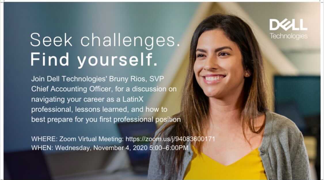 Please join UMI in this Zoom meeting with Bruny Rios to discuss navigating our careers as LatinX professionals. 🎓🗒✨