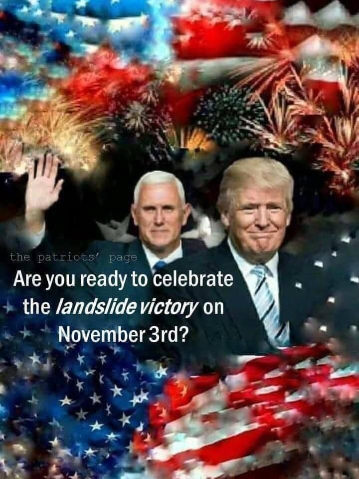 roniheart's tweet photo. VOTE.  #Trump2020 #ElectionDay #MAGA #4MoreYears #RedTsunami  #TrumpTrain #TrumpPence https://t.co/6STQy8nfxj
